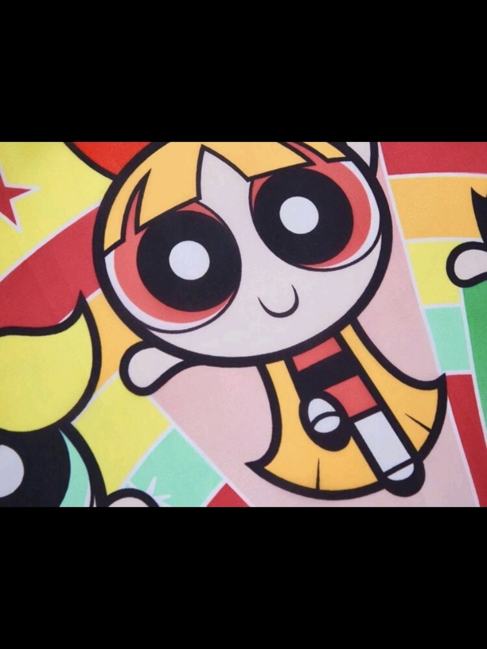 PRICE DROP ๐๐ผ Powerpuff Girls Tote Bag - Pink Yellow Green - Picture 3 of 4